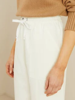 Leinen-Hose 'Surf Pant' Crème