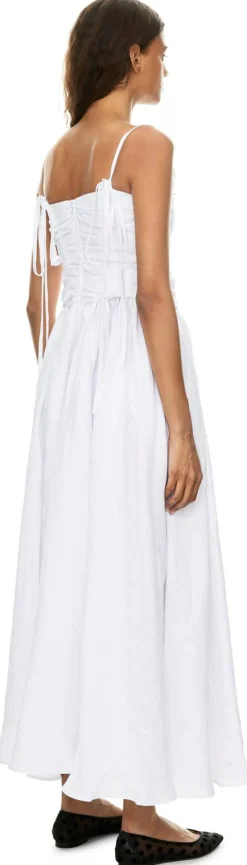 Leinenkleid 'Dalia' in Weiß