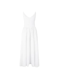Leinenkleid 'Dalia' in Weiß