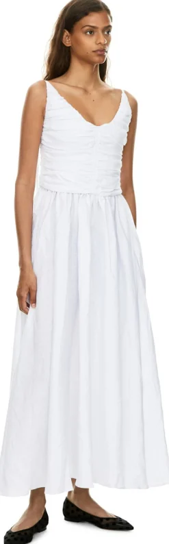 Leinenkleid 'Dalia' in Weiß
