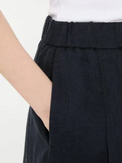 Leinenrock 'Florie' Navy