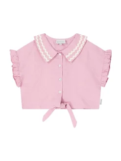 Leinenshirt 'Isaline' Pink