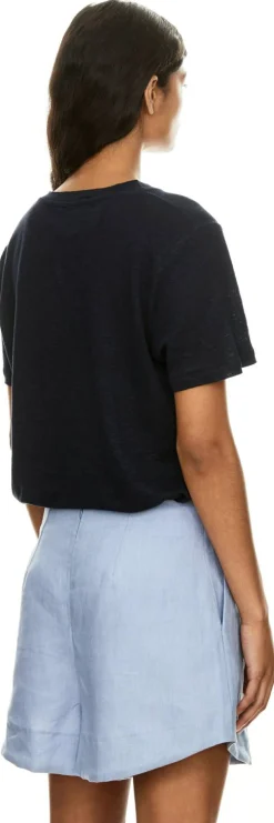 Leinenshorts 'Gia' Indigo