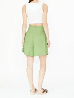 Leinenshorts 'Saana' Grün