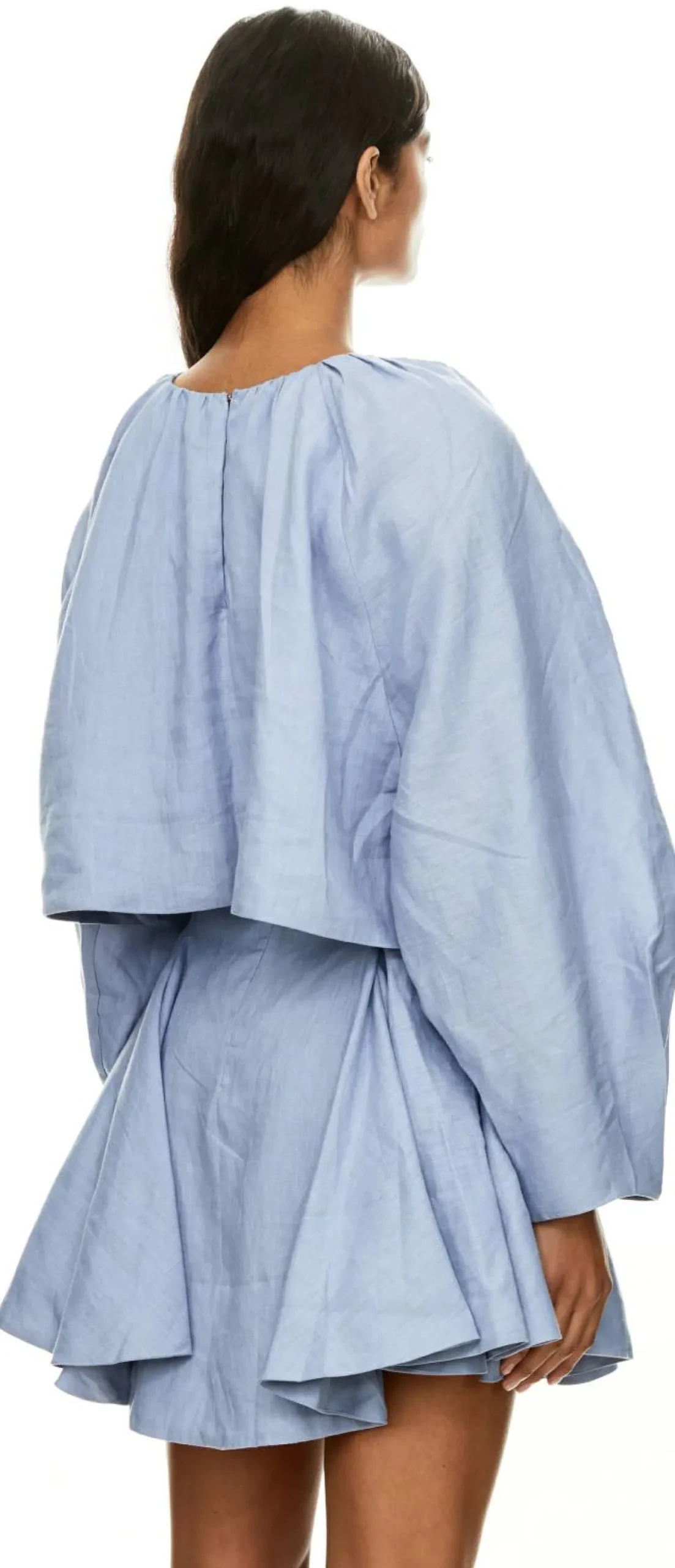 Leinentop 'Terri' Indigo