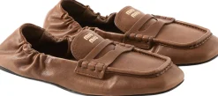Loafer aus Nappa-Leder Braun