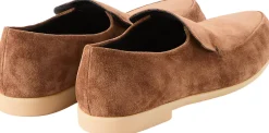 Loafer aus Velourskalbsleder Braun