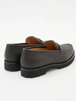 Loafer 'Grained' in Braun