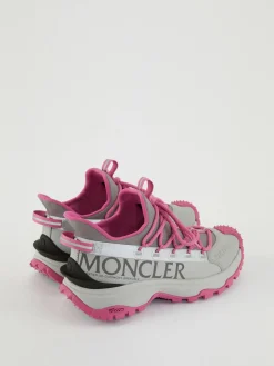 Low Top Sneaker Grau/Pink