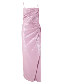 Maxikleid 'Alania' Rosé