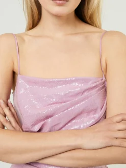 Maxikleid 'Alania' Rosé