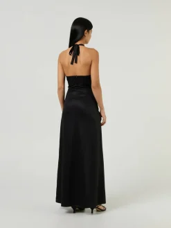 Maxikleid 'Bel Air' Schwarz