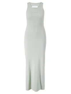 Maxikleid Hellgrau