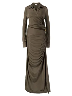 Maxikleid Khaki