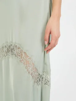 Maxikleid 'Melle' Grün