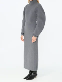 Maxikleid 'Storm' Grau