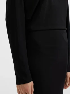 Maxikleid 'Trina' Schwarz