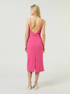 Midikleid 'Adrina' Pink