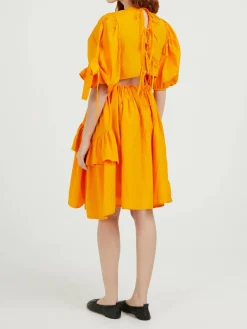 Midikleid 'Danita' Orange