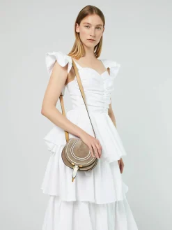 Midikleid 'Kukka' Weiß