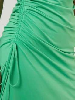 Midikleid 'Lenia' Grün
