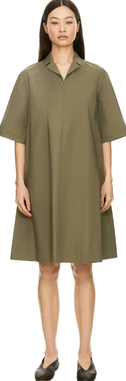 Midikleid 'Mark' Khaki