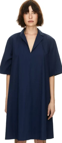Midikleid 'Mark' Marineblau