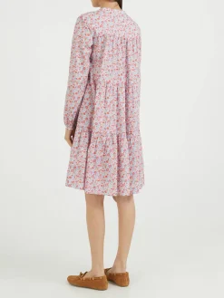 Midikleid Rot