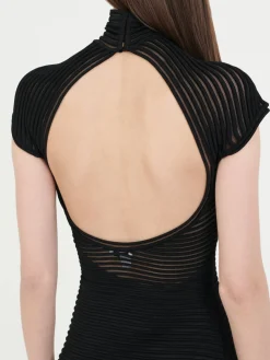 Midikleid Schwarz