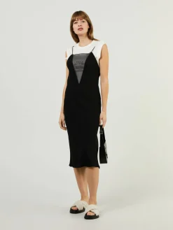Midikleid Schwarz