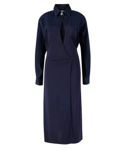 Midikleid 'Sevilla' Blau