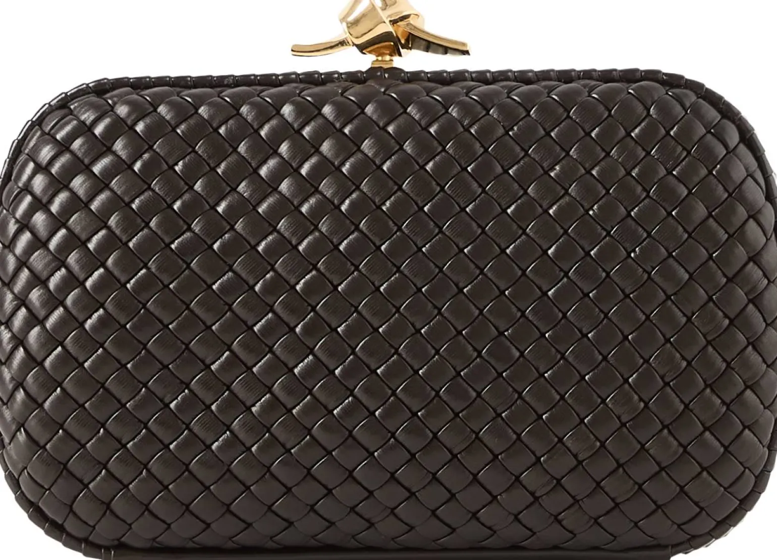 Minaudière-Clutch 'Knot' Fondant