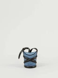 Mini Bag 'Curve Micro' Mittelblau