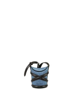 Mini Bag 'Curve Micro' Mittelblau