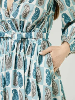 Minikleid Hellblau