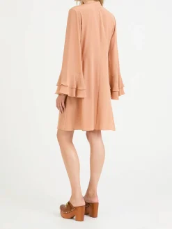 Minikleid Orange