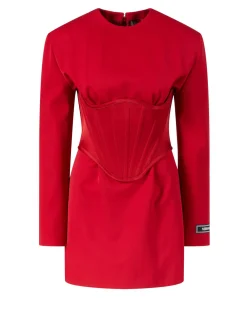 Minikleid Rot