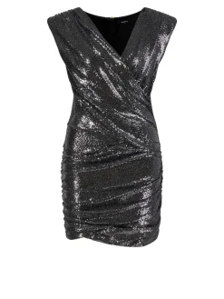 Minikleid Silber