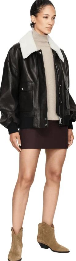 Minirock 'Jett' Bordeaux