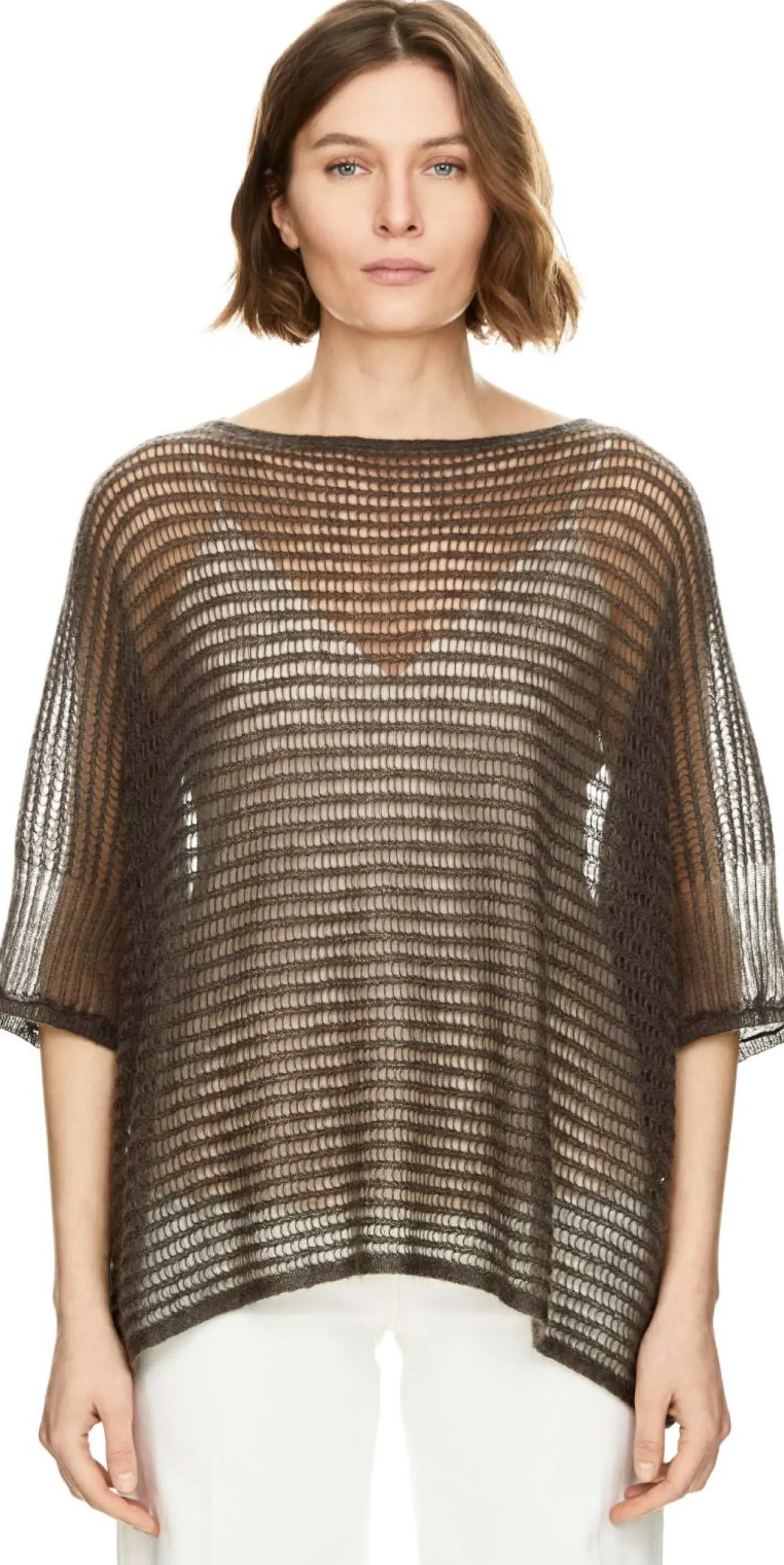 Mohair-Pullover 'Mireva' Dark Taupe