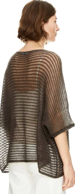 Mohair-Pullover 'Mireva' Dark Taupe