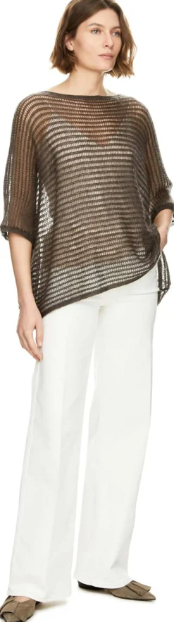 Mohair-Pullover 'Mireva' Dark Taupe