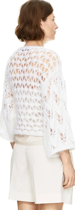 Mohair-Seidenpullover 'Levanto' Off White