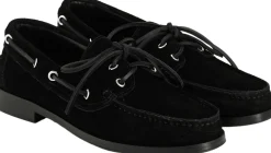 Mokassin 'Harris' aus Veloursleder Schwarz