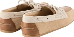 Mokassins aus Kalbsleder Beige