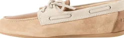 Mokassins aus Kalbsleder Beige