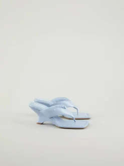 Mules 'Gia 06' Hellblau