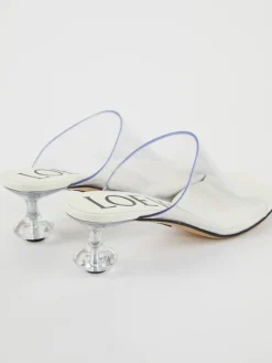 Mules 'Toy Slide 45' Weiß