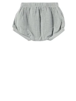 Musselinshorts 'Emma' Grau