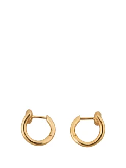 Ohrringe 'Pebble Hoop' Gold